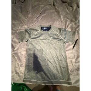 Kewlioo Men's Sauna Suit Shirt Heat Trapping Sweat Compression S Charcoal Gray